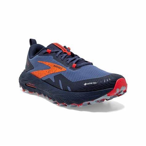 Cascadia 17 GTX F, Size: 6, color: Navy/Bittersweet/Peacoat, Dimension: B