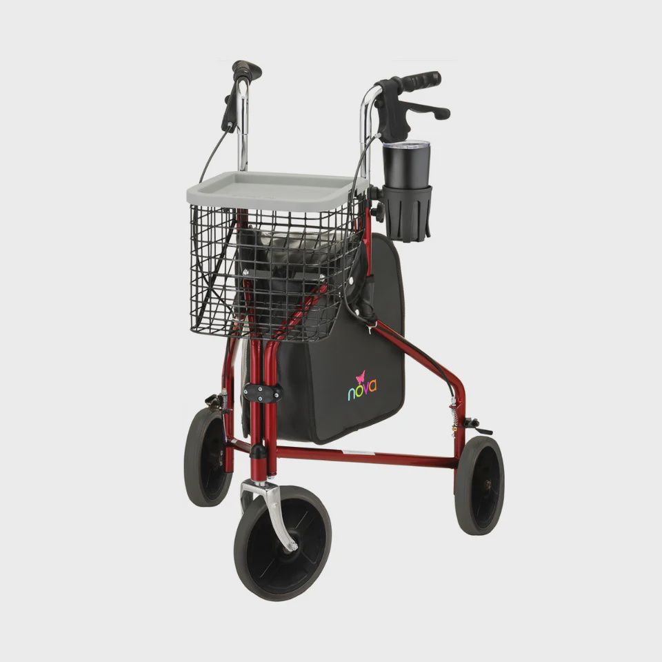 TRAVELER 3 WL ROLL WLKR RED