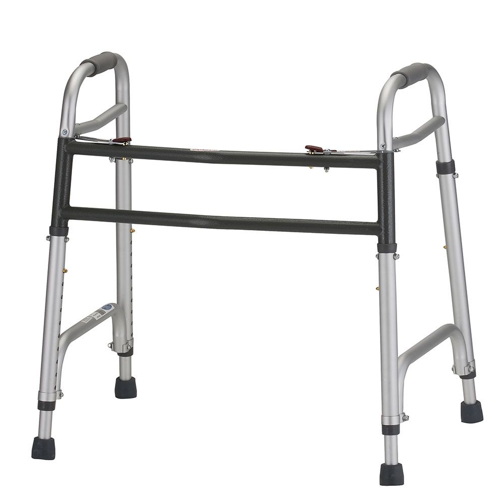 HEAVY DUTY FOLDING WALKER STD, Case Qty: 2/cs, Units: EACH, WT Cap: 500 lb.