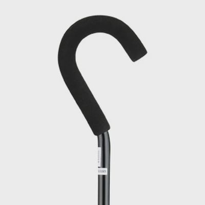 CANE CURVED HANDLE BLACK