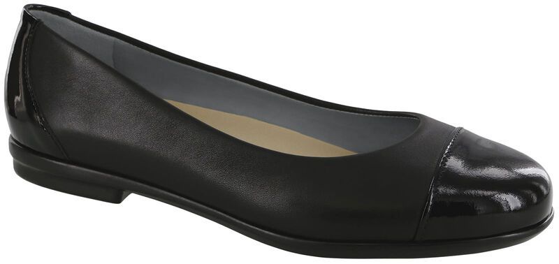SCENIC CAP TOE, Size: 7, color: Black/Black Patent