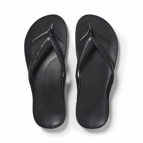 Archies Flip Flop, color: Black, Size: 5