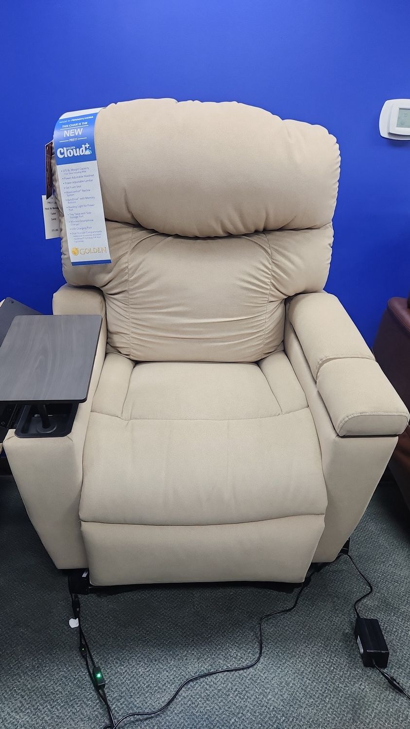 Lift Chair - PR-511 LG Tucker Camel
