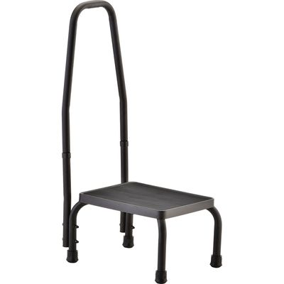 STEP STOOL WITH HAND RAIL
