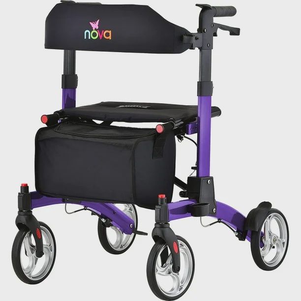 MONARCH ROLLATOR PURPLE, Case Qty: 1/cs, Units: EACH, WT Cap: 300 lb.