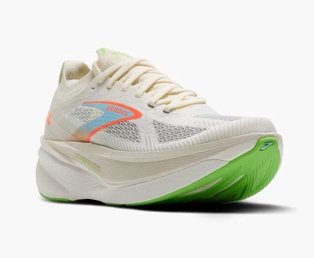 Hyperion Max 3 F, Dimension: B, Size: 5, color: Coconut/Green Gecko/Pink Clay