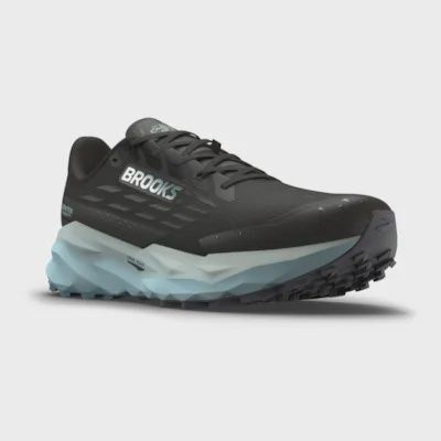 Cascadia 19 GTX F, Dimension: B, Size: 5, color: Black/Ebony/Blue Flower