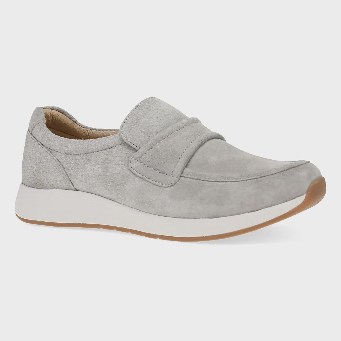 Clementine Nubuck Sneaker, Size: 36, color: Light Grey