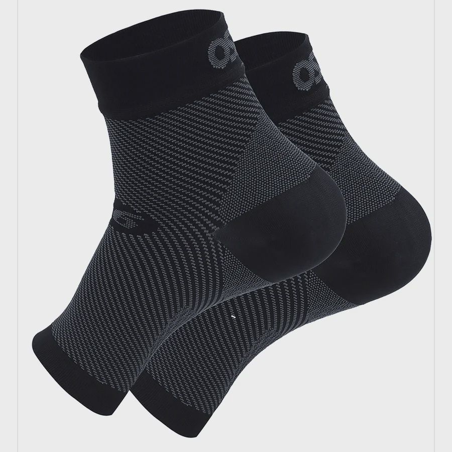 OS1st Foot Sleeve FS6 Single, Size: XS, color: BLACK