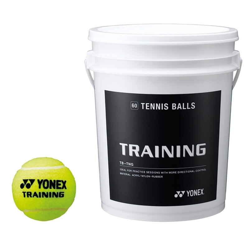YONEX TENNIS BALL TRAINING PRESURELESS BUCKET (60)