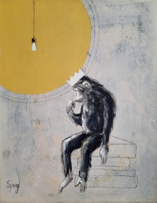 About contemplation - SOLD