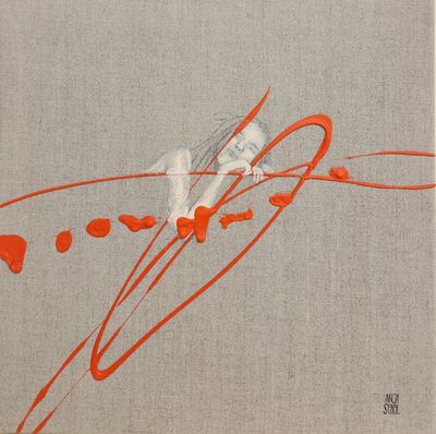 With your eyes closed