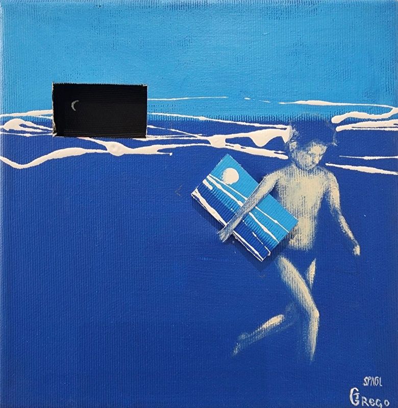 Ho preso il sole III / collab. w. J. Grego - SOLD