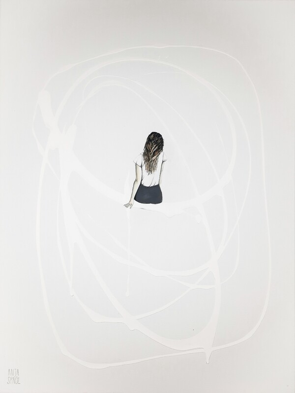 Serenity in white - SOLD