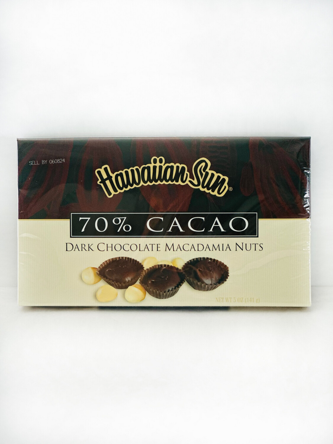 Hawaiian Sun Dark Chocolate Covered Macadamia Nuts