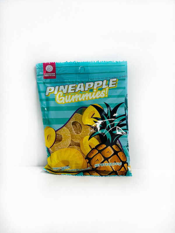 Hawaiian Sweets Gummy Pineapple Rings
