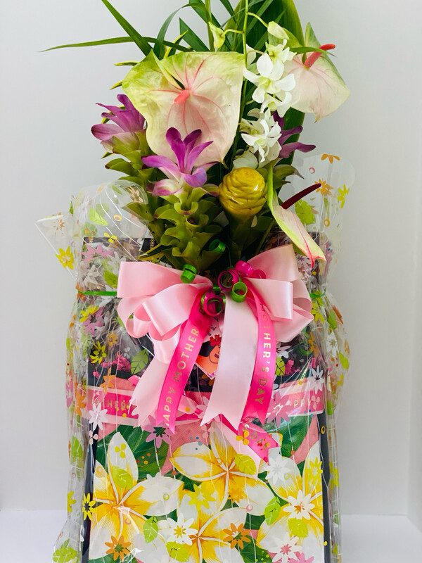 Big Island Sweets No Ka Oi (The Best) with Tropical Flower Bouquet
