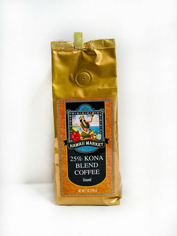 Hawaii Market 25% Kona Blend Coffee