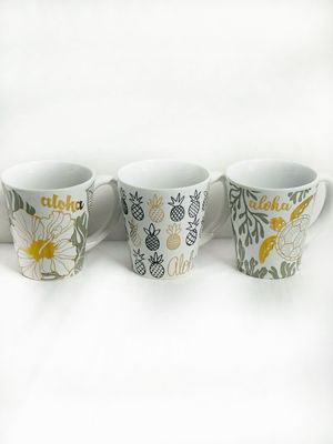 Aloha Tapered Mugs Aloha Tapered Mugs