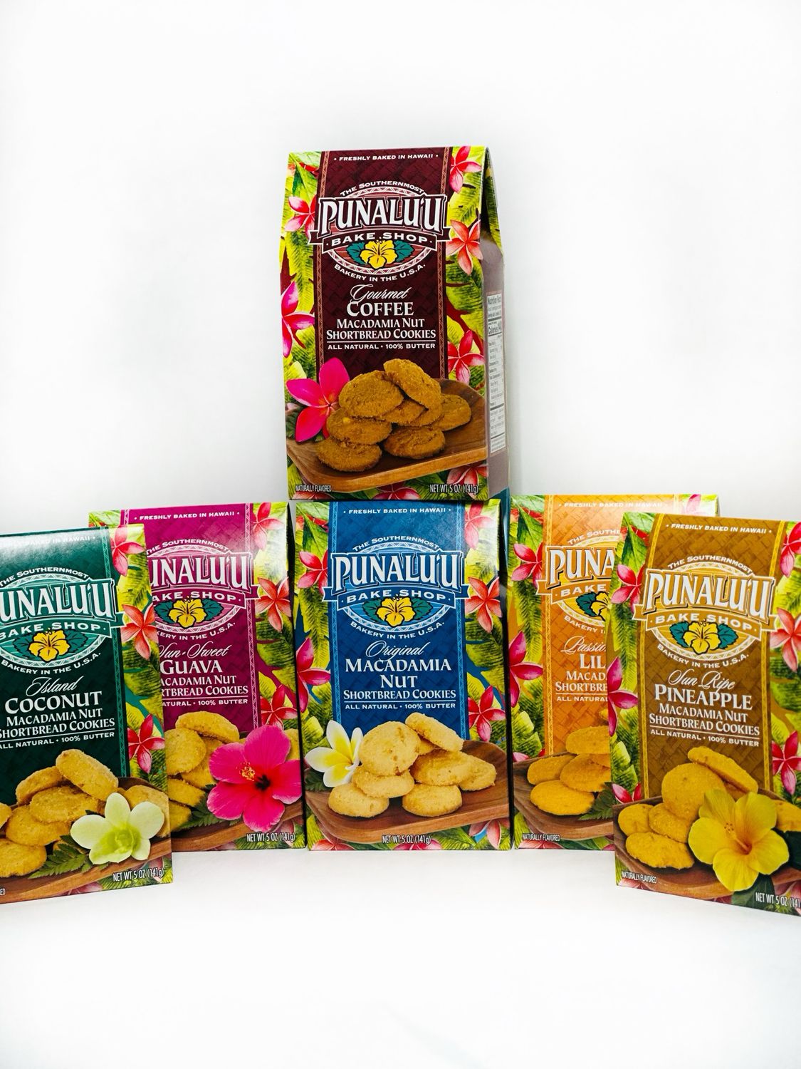 Punalu'u Shortbread Cookies