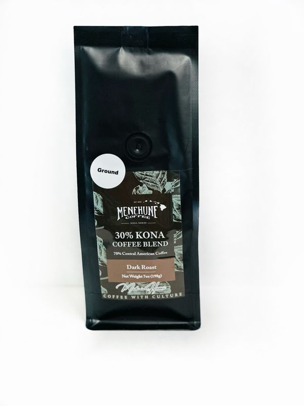 Menehune 30 % Kona Coffee Blend