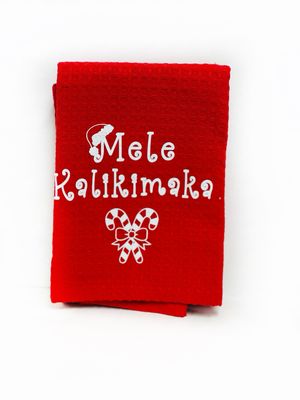 Mele Kalikimaka Tea Towel Mele Kalikimaka Tea Towel