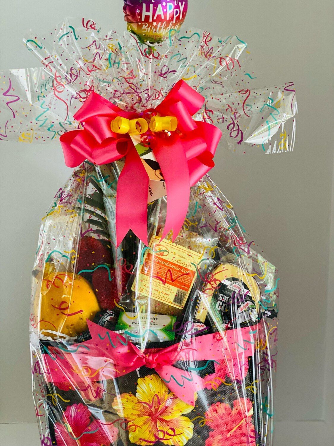 Gourmet Fruit and Cheese Basket
