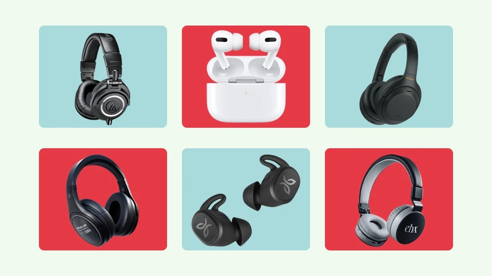 HEADPHONES &amp;  EARBUDS