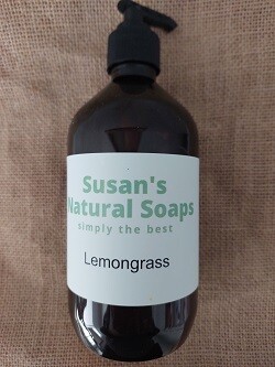 Lemongrass Liquid Soap (500ml)