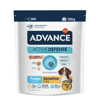 Advance Puppy sensitive care salmon y arroz 0.7kg