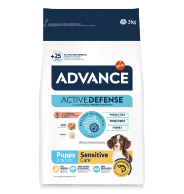 Advance Puppy sensitive care salmon y arroz 3kg