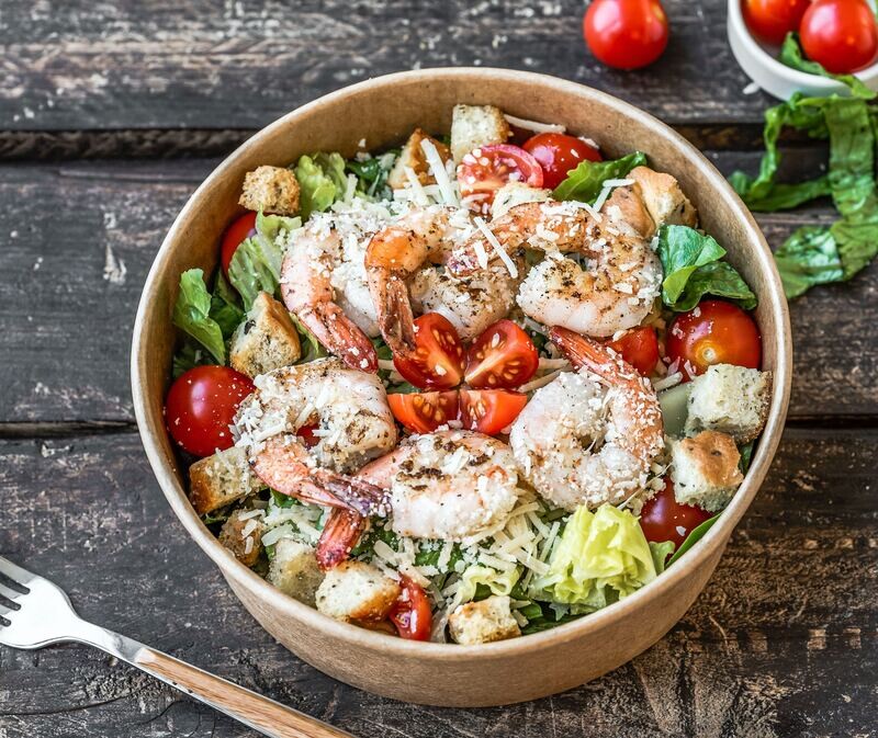 SAMPLE. BBQ Shrimp Salad