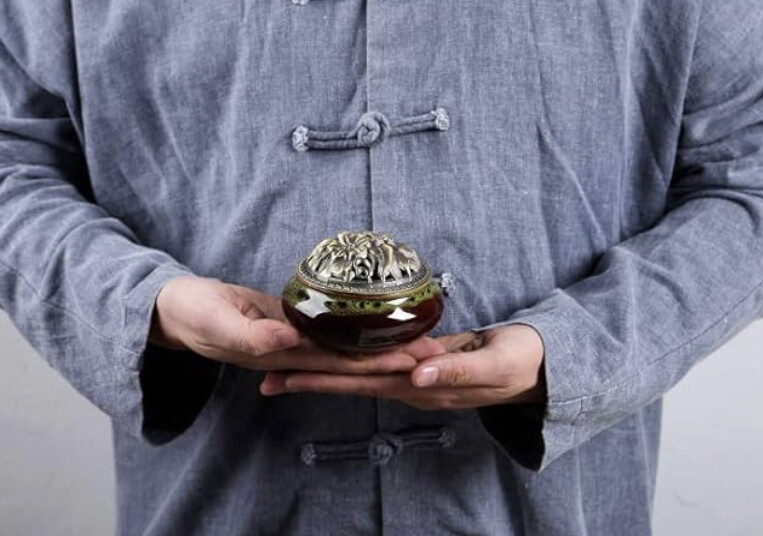 Traditional Moroccan incense burner