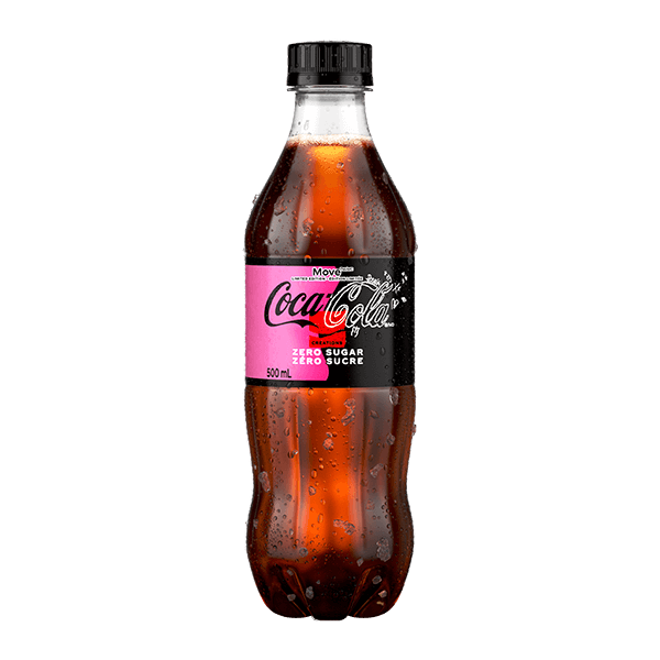 Coca-Cola Creations Zero Sugar Move Bottles, 500 mL