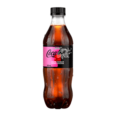 Coca-Cola Creations Zero Sugar Move Bottles, 500 mL