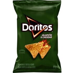 Doritos Jalapeño &amp; Cheddar Tortilla Chips 80g