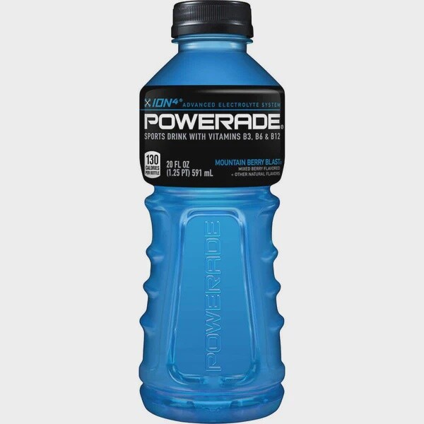 POWERADE Mixed Berry Bottles, 710 mL