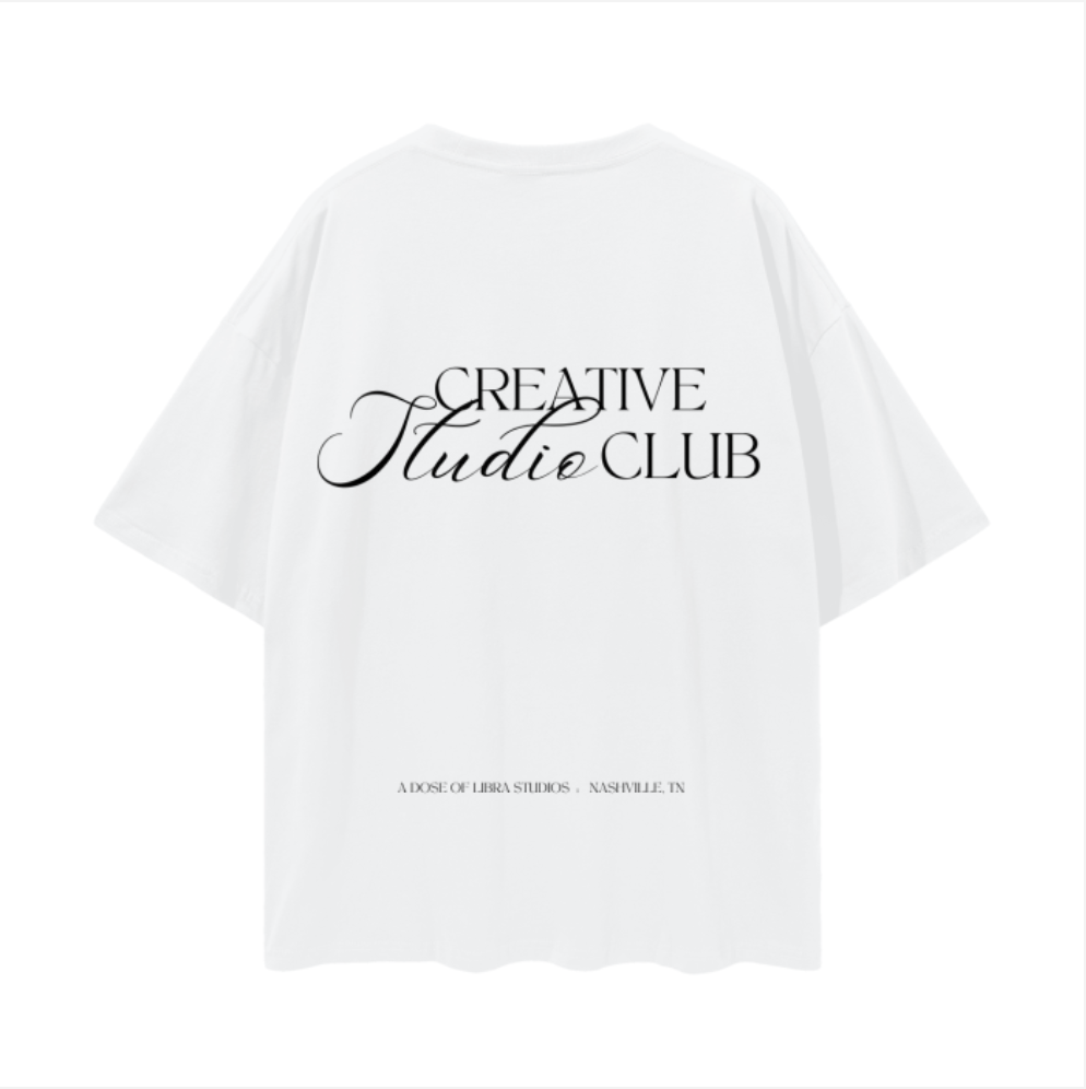 Creative Studio Club - Oversized Tee