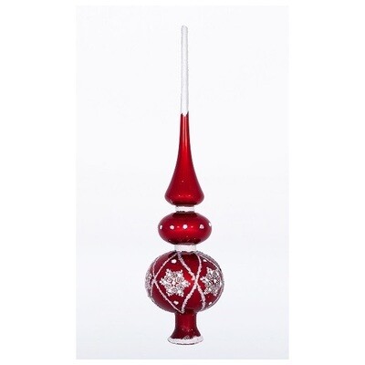 Snowy Red, Christmas Tree Topper
