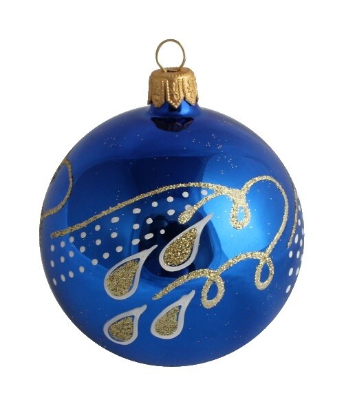 Tears Christmas Ball, Blue