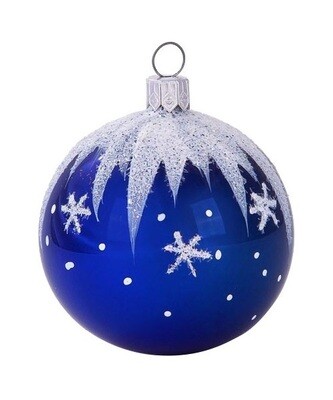 Winter Christmas Ball, Blue