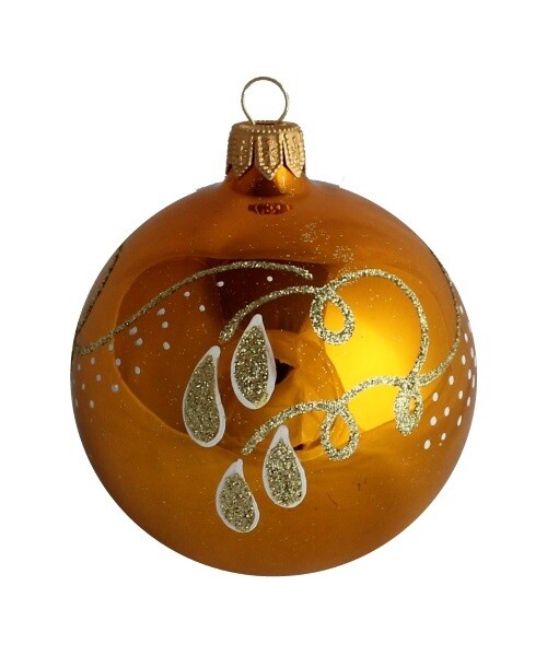 Tears Christmas Ball, Gold