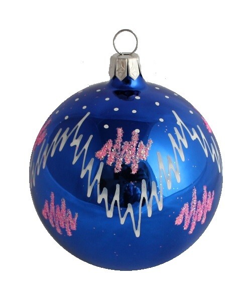 Frost Christmas Ball, Blue
