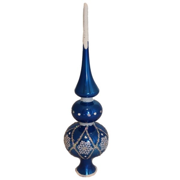 Snowy Blue, Christmas Tree Topper