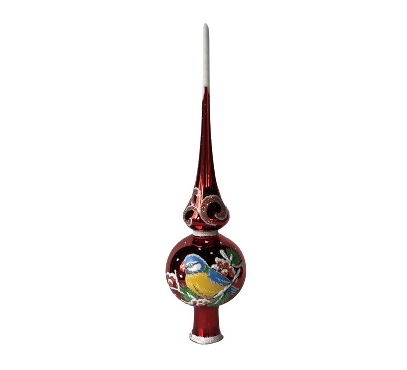 Forest Red, Christmas Tree Topper
