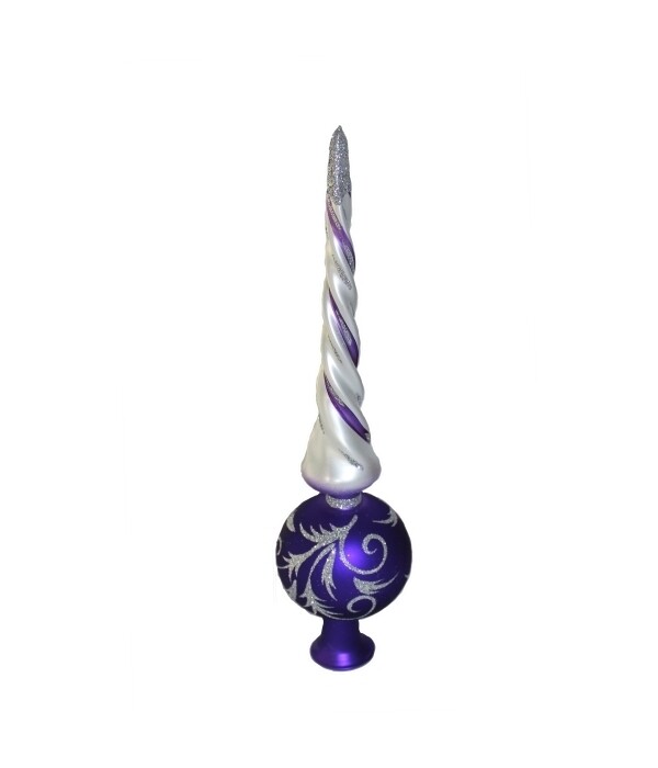 Twisted Purple, Christmas Tree Topper