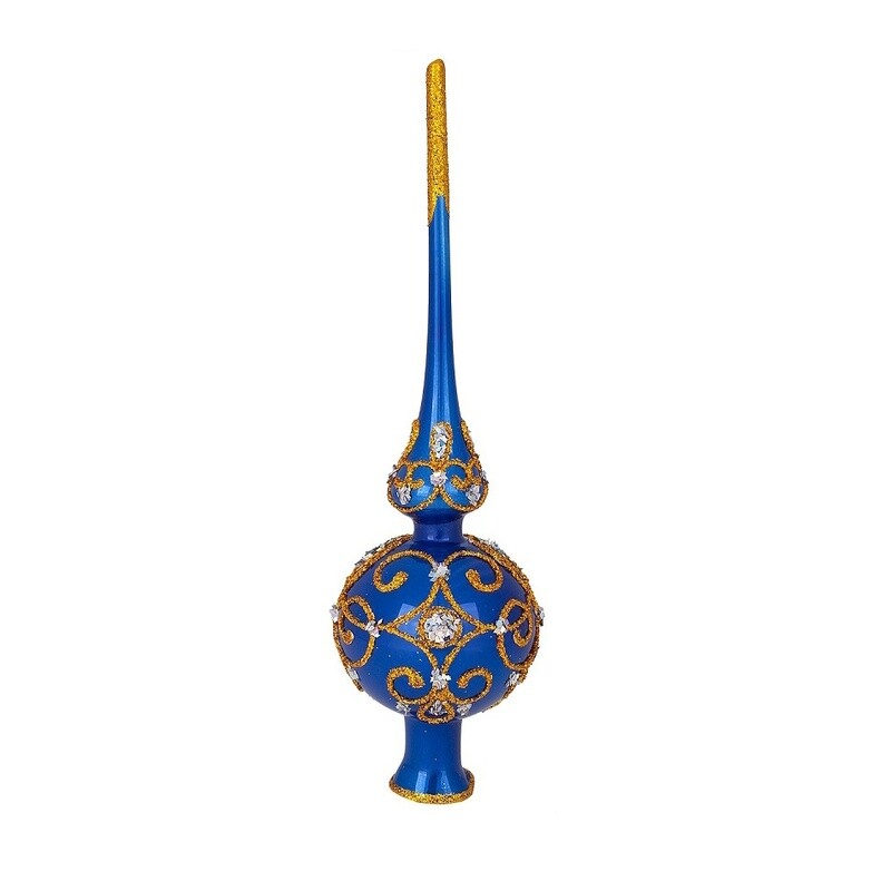 Knot Blue, Christmas Tree Topper