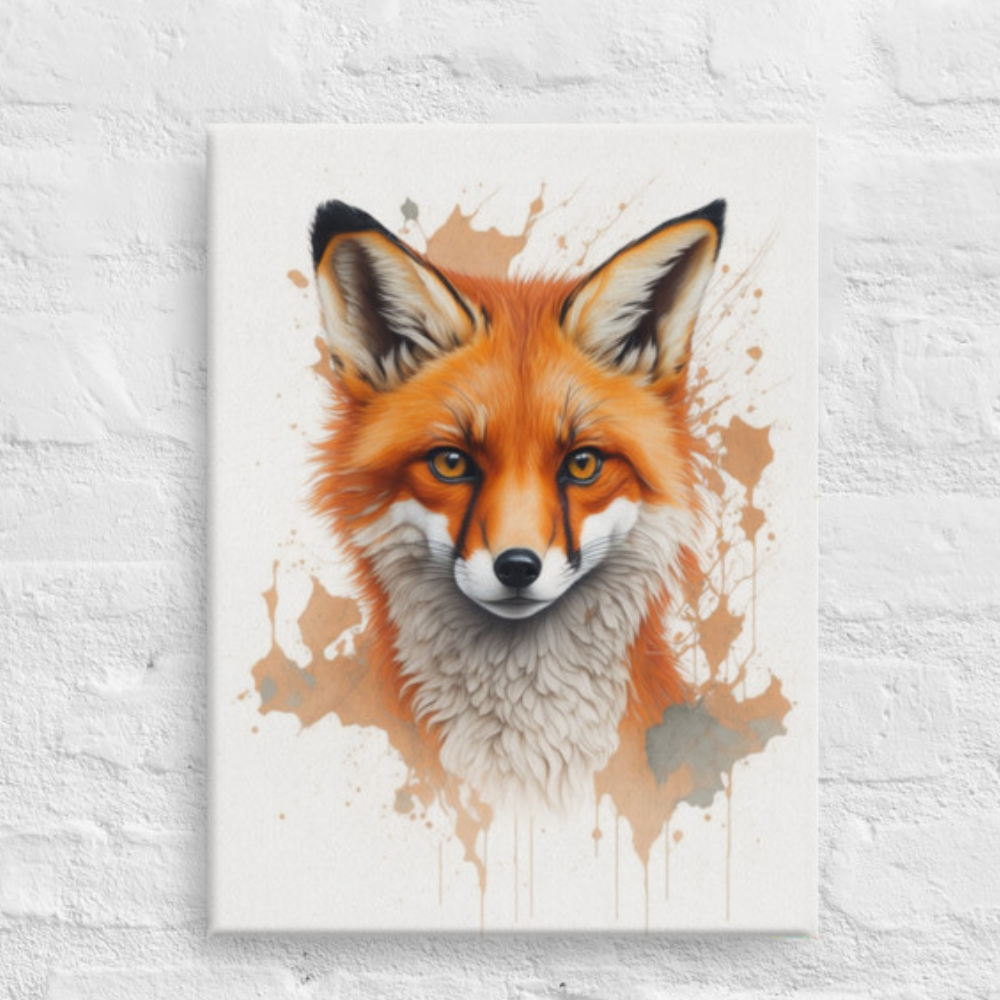 &quot;Wild Spirits: A Captivating Collection of Majestic Wildlife Canvas Portrait&quot;
