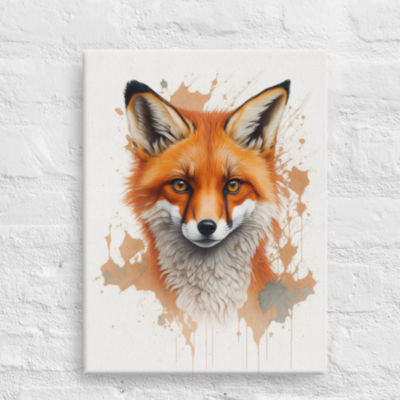 &quot;Wild Spirits: A Captivating Collection of Majestic Wildlife Canvas Portrait&quot;