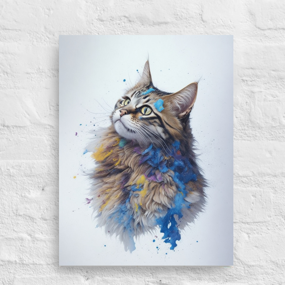 &quot;Wild Spirits: A Captivating Collection of Majestic Wildlife Canvas Portrait&quot;